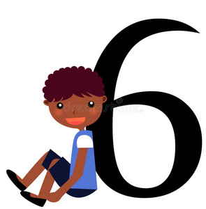 儿童与数字系列-6照片