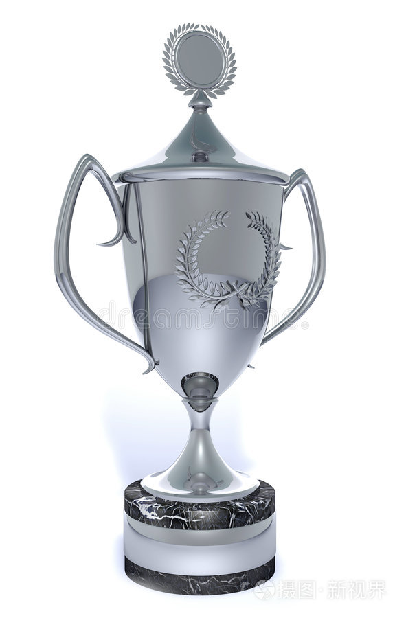 奖杯成功银牌插图第二名奖杯奖杯金杯得主手拿奖牌银杯一套白色矢量奖