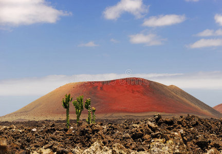 红火山