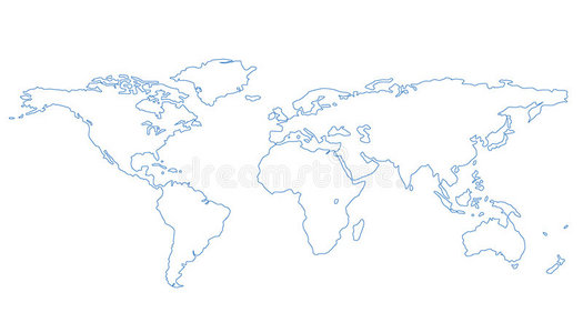 世界地图照片