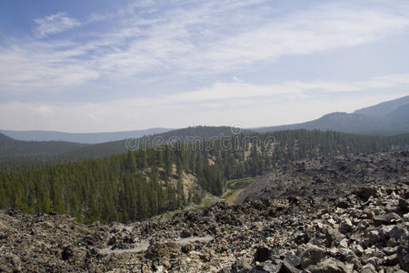 火山地貌图片