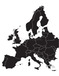 欧盟地图