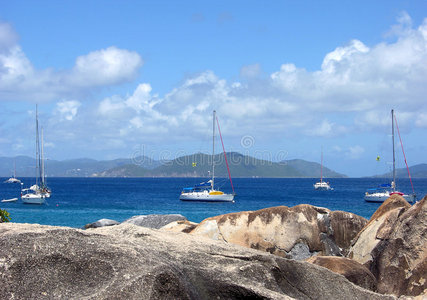 加勒比海游艇