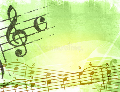 旋律背景图片