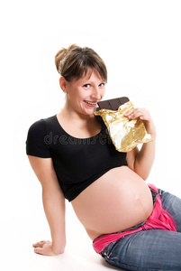 孕妇吃巧克力