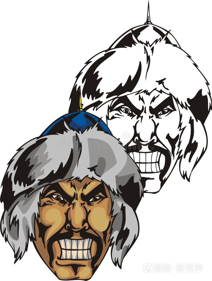 蒙古族战士首领