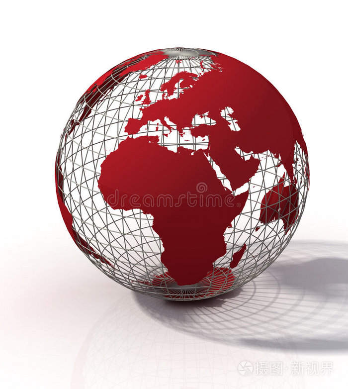 红地球仪
