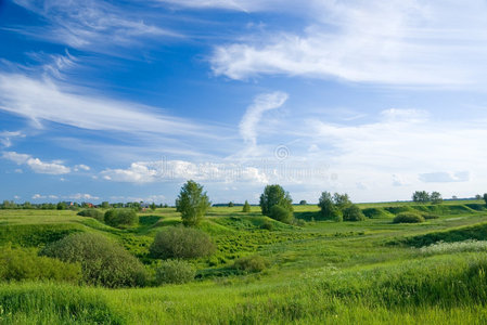 夏季俄罗斯风景