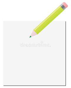 绿铅笔