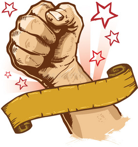 摇动的拳头图片-摇动的拳头素材-摇动的拳头插画-摄图新视界