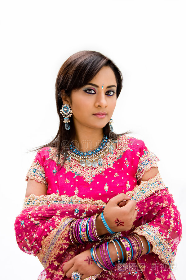 美丽的孟加拉新娘