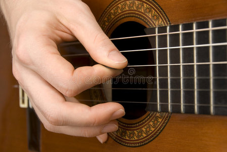 吉他手右手