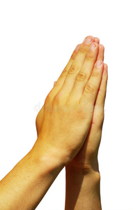 双手祈祷