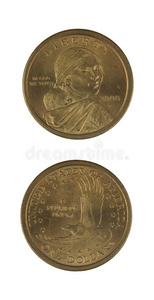 萨卡瓦瓦元硬币