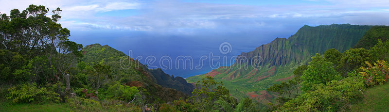 夏威夷考艾岛海岸线美景