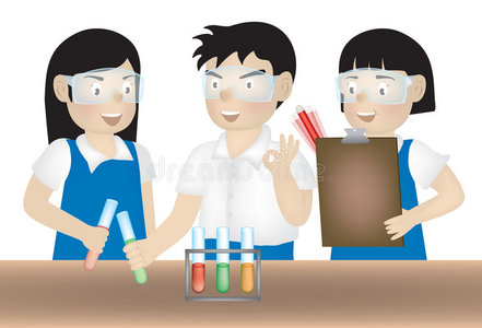 少儿科学实验图片