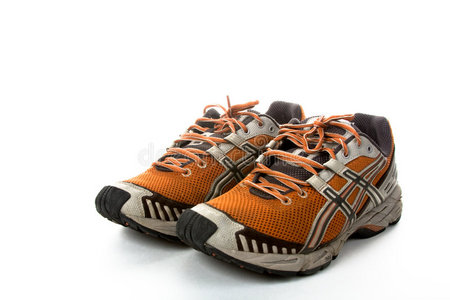 旧跑鞋照片