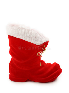 红色圣诞靴