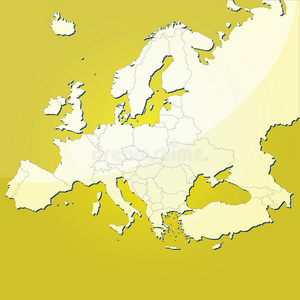 欧洲地图矢量图素材图片_欧洲地图矢量图图片素材下载_摄图新视界