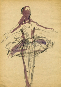 芭蕾舞演员，第14幅画