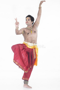印度男舞蹈演员