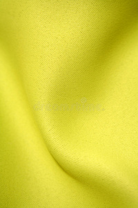 柔软的淡黄色织物