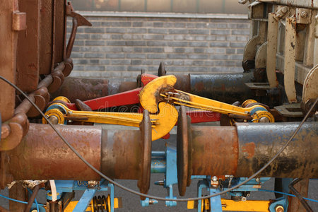 铁路车辆缓冲器照片