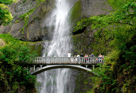 俄勒冈州multnomah falls