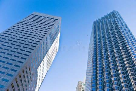 佛罗里达州迈阿密市中心的高层建筑