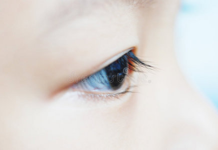 中国儿童眼睛孩子的眼睛照片