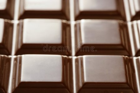 巧克力棕条，方形纹理