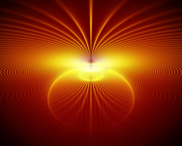 抽象火射线照片