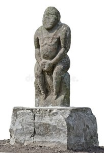 古代游牧民族雕像