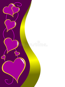 紫色情人节插图
