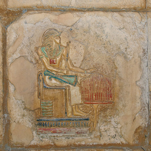 埃及彩绘浮雕图片