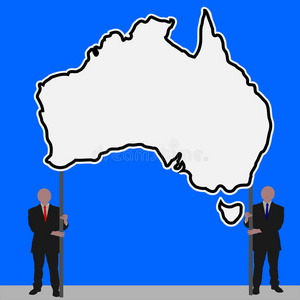 带澳大利亚地图标志的男士图片