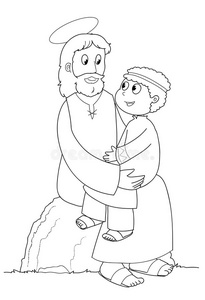 耶稣的男孩图片-耶稣的男孩素材-耶稣的男孩插画-摄图新视界