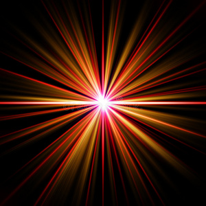 燃烧能量的多彩迷幻爆发照片