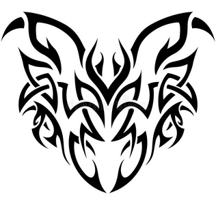 黑白部落恶魔照片