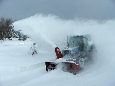 加拿大qc乡村吹雪机