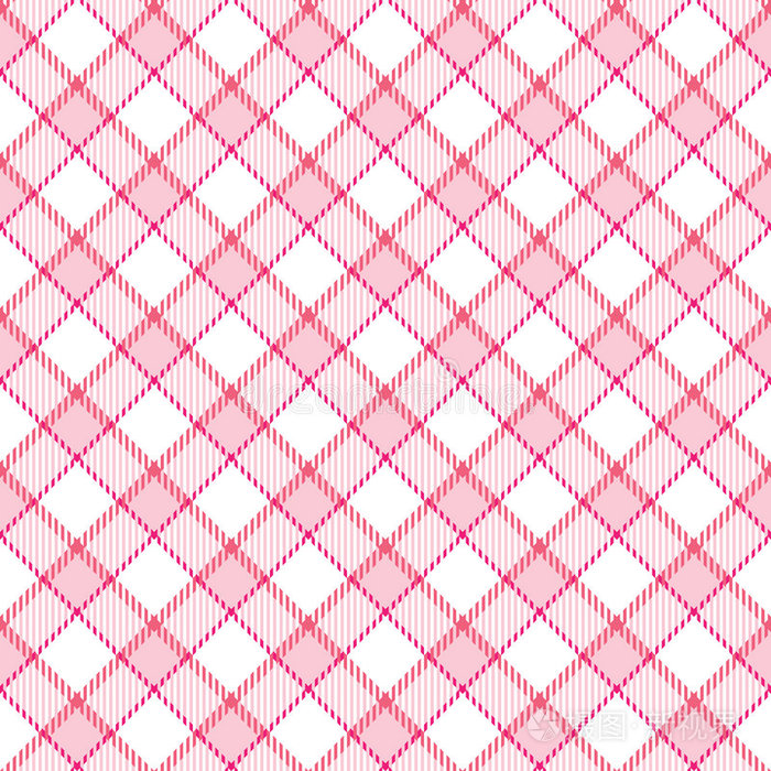 条纹格子无缝鞋底矢量无缝图案苏格兰格子黑圆点蝴蝶结-2苏格兰背景女