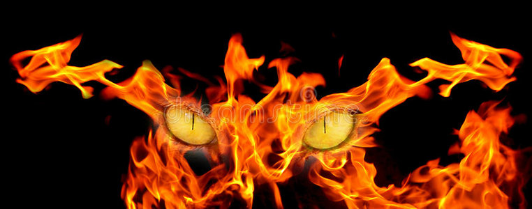 恶魔恶魔的眼睛照片