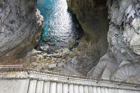 岩石 海岸 石窟 欧洲 分裂 自然 意大利 洞穴 土耳其人