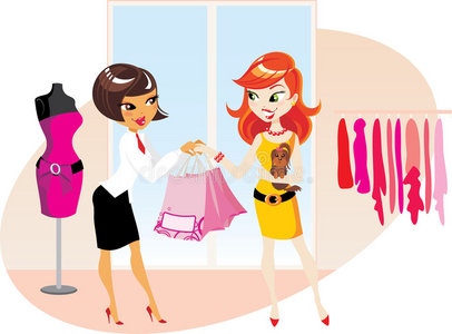 销售员卡通图片