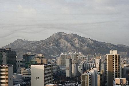 韩国安阳公寓群图片