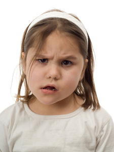 迷茫的女孩图片