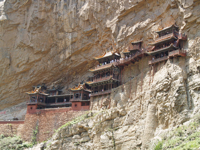 地标 木材 自然 寺庙 攀登 瓷器 大同 山西 小山 旅行