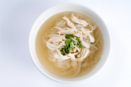 鸡丝汤照片