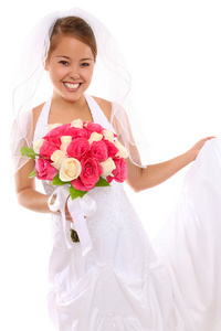 美丽的亚洲新娘