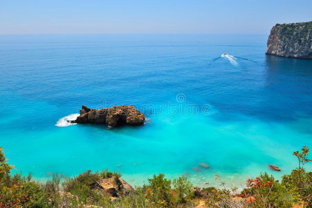 美丽的地中海海岸